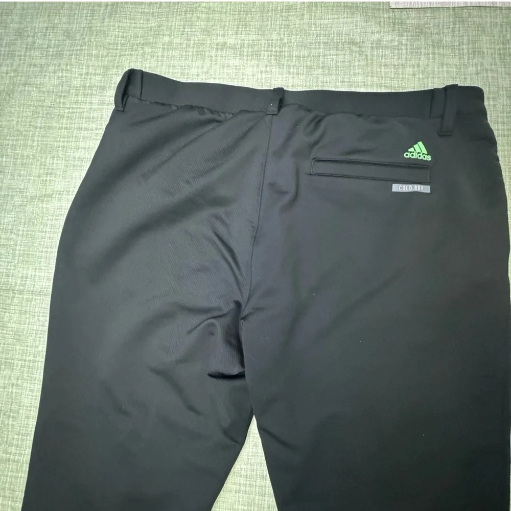 ADIDAS COLD RDY Pants Mens Large 38x30 Primeblue Joggers Taper Golf Black HB1748
